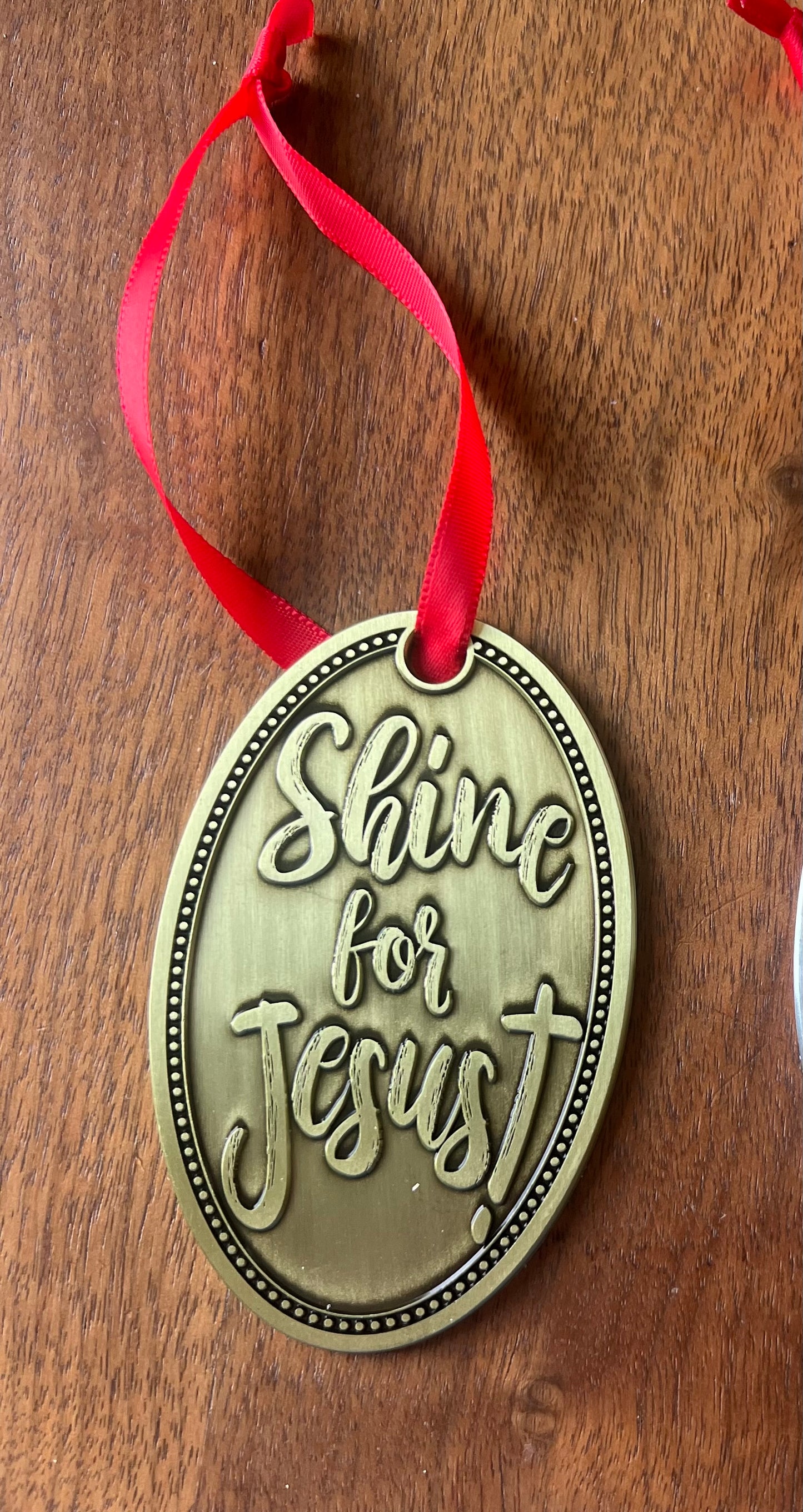 Shine for Jesus Ornament