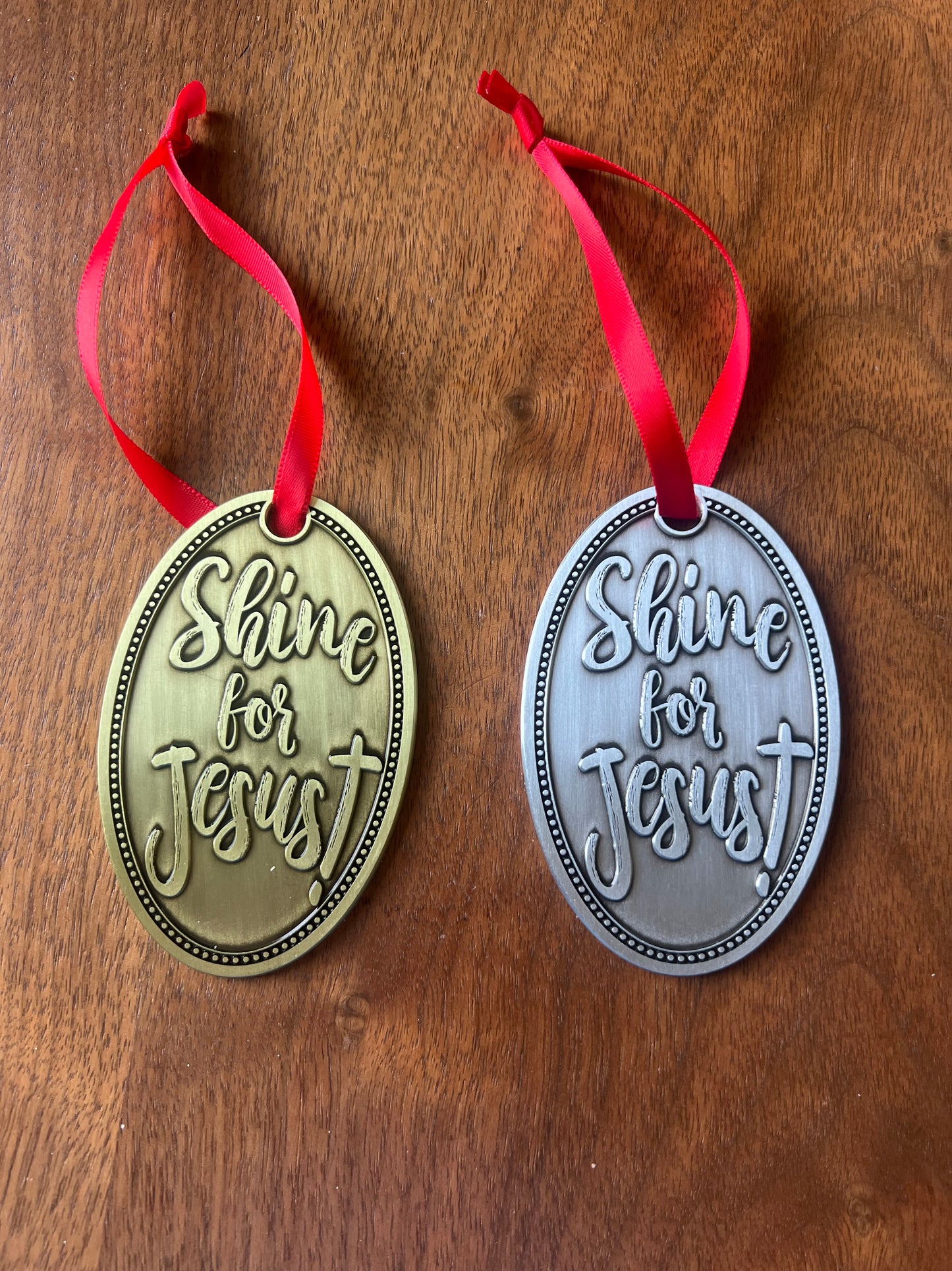Shine for Jesus Ornament