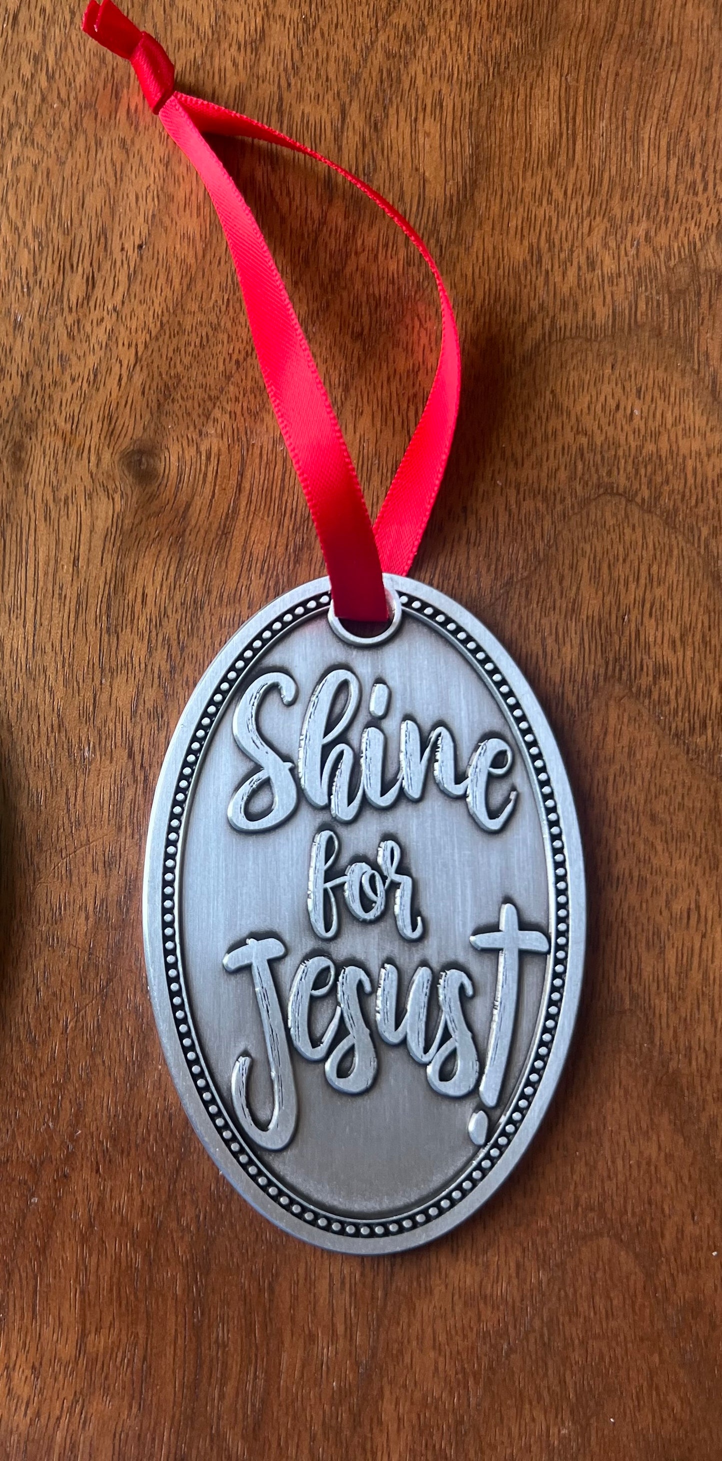 Shine for Jesus Ornament